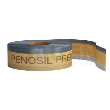 Sandarinimo juostos | Vidinė garui nepralaidi sandarinimo juosta, PENOSIL Window Tape Internal 420 geltona, plotis 70 mm, 25 m