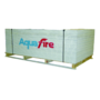 Cemento kompozito plokštė Aquafire, pilka, 12.5x1200x2000mm, 50 vnt
