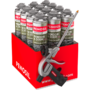 Komplektas PENOSIL Window & Door Elastic elastingos langų ir durų sandarinimo putos (12vnt. x 750ml) + putų pistoletas