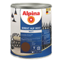 Metalo dažai Alpina DaR MATT Braun (RAL8011) 750 ml.
