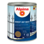 Antikoroziniai metalo dažai ALPINA DIREKT AUF ROST, aukso sp., RAL1036, 750 ml.