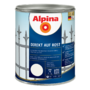 Antikoroziniai metalo dažai ALPINA DIREKT AUF ROST, balti, RAL9016, 750 ml.