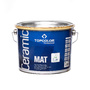 Ypač intensyviam plovimui atsparūs dažai TOPCOLOR Ceramic Mat, balta (A bazė) 2,5 L