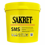 Silikoninis-silikatinis dekoratyvinis tinkas SAKRET SMS B (samanėlė 2mm) 25 Kg.