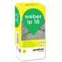 Mašininis, rankinis cementinis - kalkinis tinkas WEBER IP 18 mašin cem. tinkas, 25kg