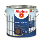 Dažai Alpina Aukso sp. metalo  RAL1036 750 ml