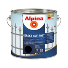 Dažai Alpina juodi RAL9005 750 ml