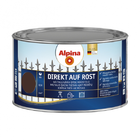 Antikoroziniai metalo dažai ALPINA DIREKT AUF ROST, tams. ruda, RAL8017, 300 ml.