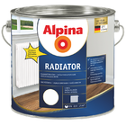 Specialūs dažai radiatoriams ALPINA RADIATOR, balti, 2,5 Ltr.