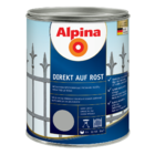 Antikoroziniai metalo dažai ALPINA DIREKT AUF ROST, sidabriniai, RAL9006, 750 ml.