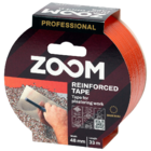 Juosta armuota tinkavimo darbams TEGRA ZOOM, 48mm x 33m., oranžinė