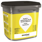 Greitai kietėjanti, stora dvikomponentė hidroizoliacija WEBER BaseGuard, be bitumo, 24 Kg.