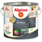 Universalūs dažai Alpina Aqua Universal, blizgi, (Bazė 3) 2,4 Ltr.