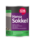 Vandeniniai dažai cokoliams VIVACOLOR Hansa Sokkel (A bazė) 0,9l