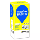 Universalus smulkiagrūdis betono mišinys grindims WEBER.FLOOR BASE 10, 10-80 mm., 25 Kg.