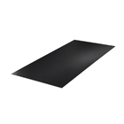 Lygi skarda HANBUD 0.5 mm., 1250 mm., blizgi juoda RAL9005