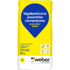 Greitai stingstantis cementinis išlyginamasis grindų mišinys WEBER.FLOOR RAPID, 10-100 mm., 25 Kg.