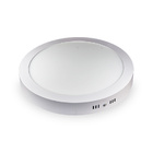 LED paviršinio montavimo apvali šviesos panelė, 24W 3500K