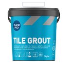 Keramikinių ir klinkerinių plytelių siūlių glaistas (1-6 mm.) KIILTO Pro Tile grout, 10 Traffic white, 1 kg.
