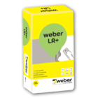Polimerinis glaistas sienoms ir luboms WEBER LR+, vidaus darbams, 20 Kg.