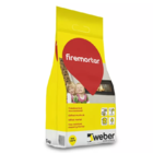 Ugniai atsparus mūrijimo mišinys WEBER FireMortar, šamotinėms plytoms, 5 Kg.