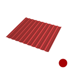 Profiliuota skarda HANBUD T-14R, 2 rūšis (0,43mm) blizgi raudonai ruda RAL3011 (945 x 3000 mm)