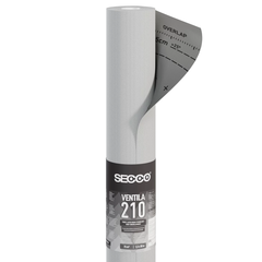 Plėvelė difuzinė Secco Ventila 210g/m² (75 m²/rul.), du lipnūs kraštai