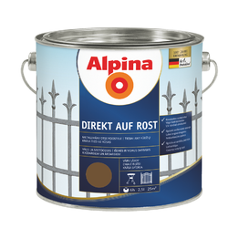 Dažai Alpina Aukso sp. metalo  RAL1036 750 ml