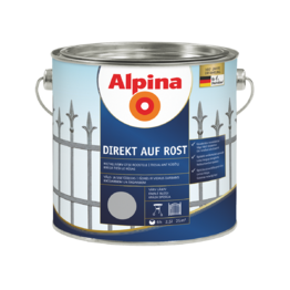 Dažai Alpina pilki RAL7040 750 ml