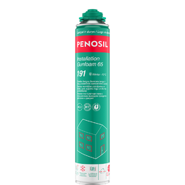 Žieminės sandarinimo putos PENOSIL Installation Gunfoam 65 Winter 191, šviesiai geltonos, 870 ml