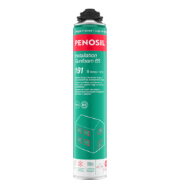 Žieminės sandarinimo putos PENOSIL Installation Gunfoam 65 Winter 191, šviesiai geltonos, 870 ml