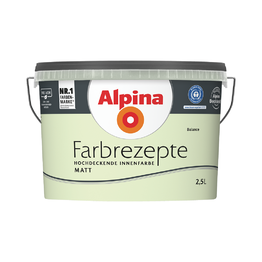 Spalvoti vidaus dažai ALPINA Farbrezepte Balance 5 Ltr.