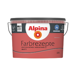 Spalvoti vidaus dažai ALPINA Farbrezepte Roter Ahorn 2,5 Ltr.