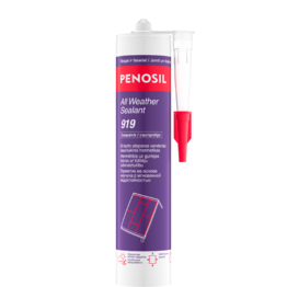 Vandeniui atsparus hermetikas PENOSIL All Weather Sealant 919, bespalvis, 300 ml