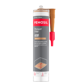 Akrilinis hermetikas parketui PENOSIL Parquet Filler 630, PF106 rausvai rudas alksnis, 300 ml