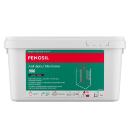 Garus izoliuojanti mastika PENOSIL Air&Vapour Membrane 660, juoda, 5 kg