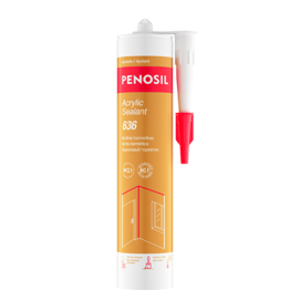 Dažomas akrilinis hermetikas PENOSIL Acrylic Sealant 636, baltas, 280 ml