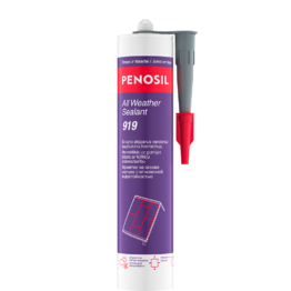Vandeniui atsparus hermetikas PENOSIL All Weather Sealant 919, pilkas, 300 ml