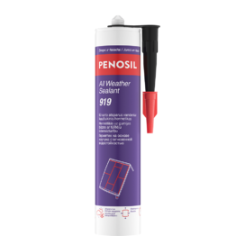 Vandeniui atsparus hermetikas PENOSIL All Weather Sealant 919, juodas, 300 ml