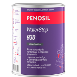 Atsparus vandeniui hermetikas PENOSIL Waterstop 930, pilkas, 1 l