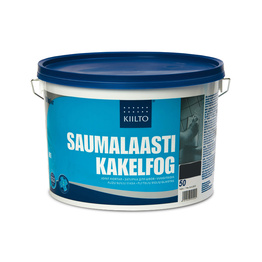 Keramikinių ir klinkerinių plytelių siūlių glaistas 2-6 mm. KIILTO SAUMALAASTI 10 kg. Juoda (Nr.50)