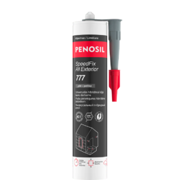 Įvairių paskirčių hibridiniai klijai PENOSIL SpeedFix All Exterior 777, pilka, 290 ml