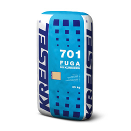 Siūlių glaistas klinkerinėms plytelėms KREISEL FUGA 701 (5-20 mm), 25 kg. Smėlio