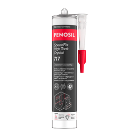 Greito sukibimo hibridiniai klijai PENOSIL SpeedFix Hybrid Crystal High Tack 717, bespalv., 290 ml
