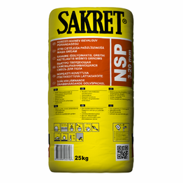 Savaime išsilyginantis mišinys betono grindims SAKRET NSP, 25 Kg.