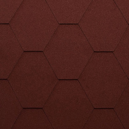 Bituminės čerpelės KATEPAL Classic KL Raudona (3 m²/pak)