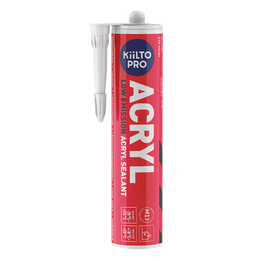Akrilas KIILTO Pro Acryl, baltas, 310 ml.