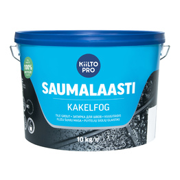 Keramikinių ir klinkerinių plytelių siūlių glaistas 2-6 mm. KIILTO SAUMALAASTI 10 kg. Pilkai Ruda (Nr.38)