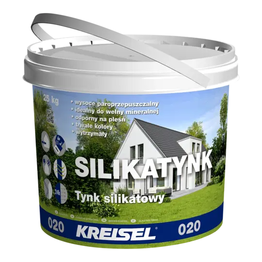 Dekoratyvinis silikatinis tinkas KREISEL SILIKATPUTZ 020 (samanėlė) 1,5 mm., 25 Kg.