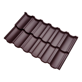 Modulinė skarda Moderno 0,5mm SSAB GreenCoat BT Brown 887 (0,805 m2)